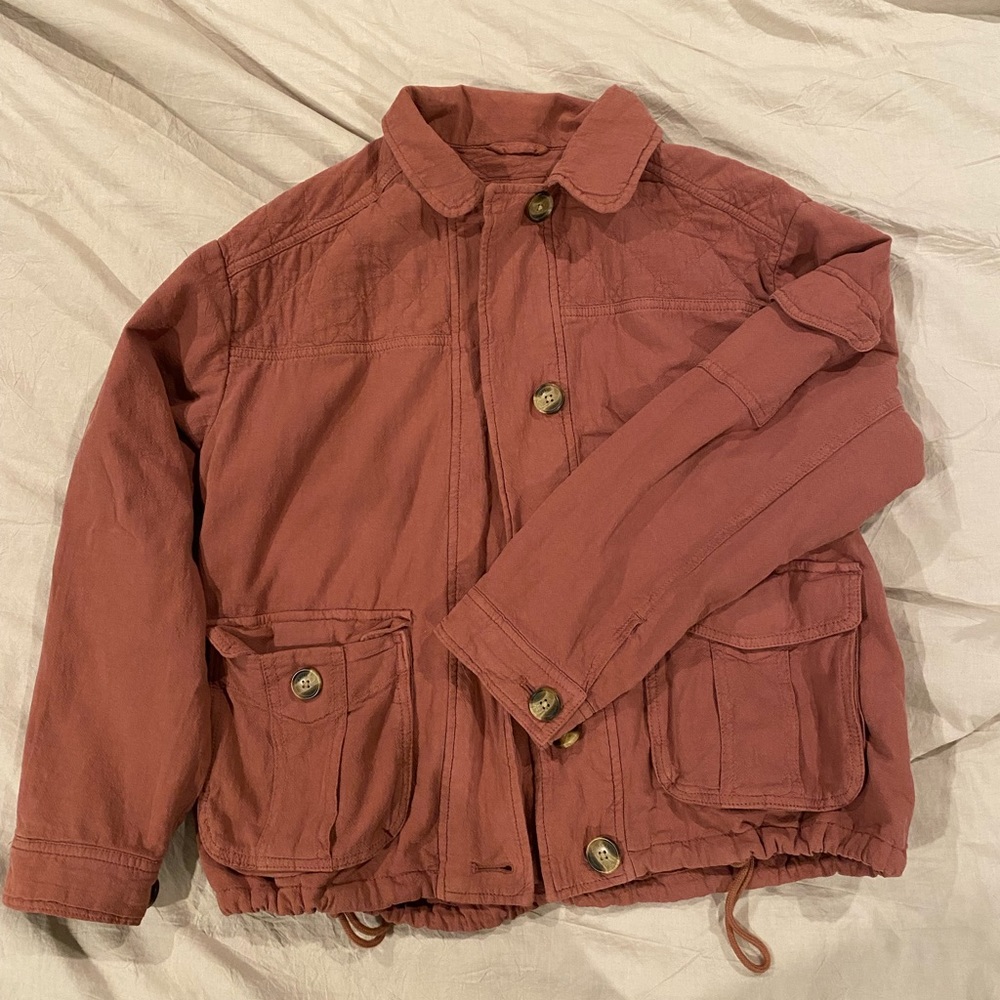 American eagle mauve jacket